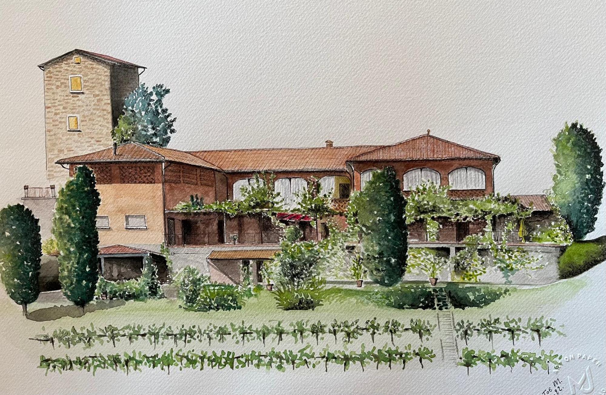 Agriturismo Il Belvedere Palazzago Exteriör bild